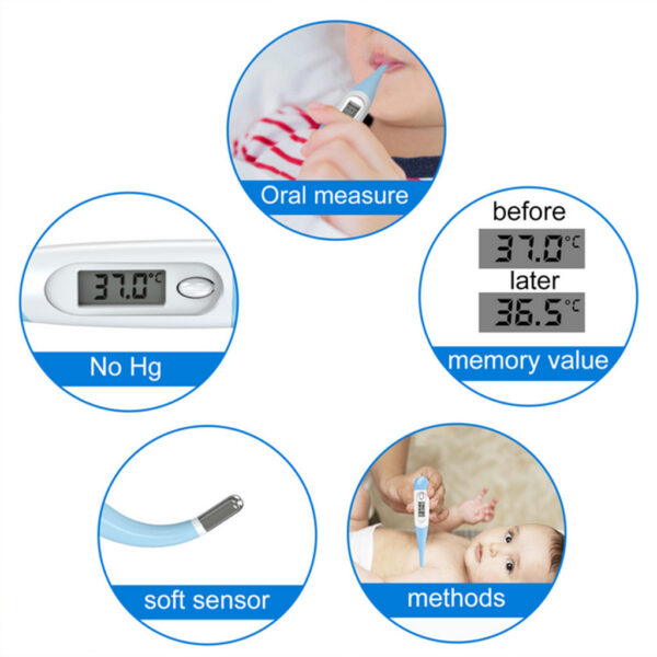 Soft-head electronic thermometer - Image 3