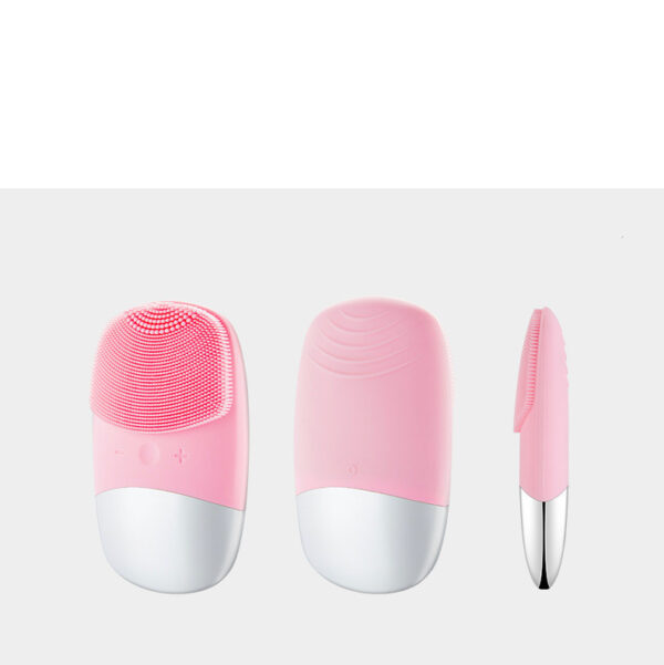 Mini Silicone Electric Face Cleansing Brush Electric Facial Cleanser Facial Cleansing Brush Skin Massager Skin Care Tools - Image 7