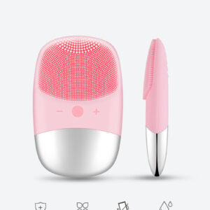 Mini Silicone Electric Face Cleansing Brush Electric Facial Cleanser Facial Cleansing Brush Skin Massager Skin Care Tools