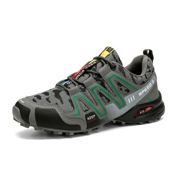 Men Hiking Shoes Climbing Male Sports Shoes Work Safety Toe Tactical Non-Slip Durable Trekking Sneakers Mens Footwear - Image 6