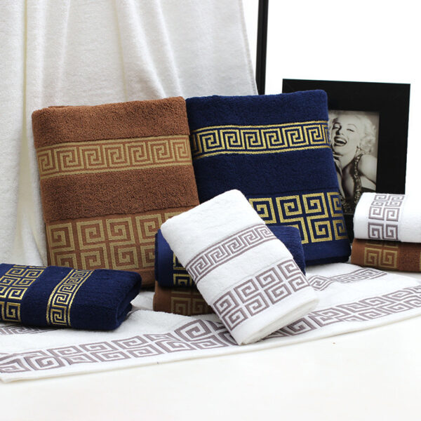 Towels Gift Box Three-piece Set - Image 8