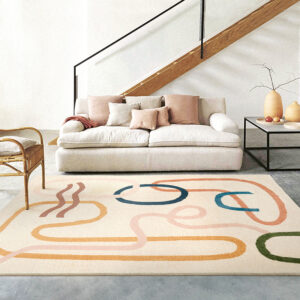 Geometric Carpet For Living Room And Bedroom