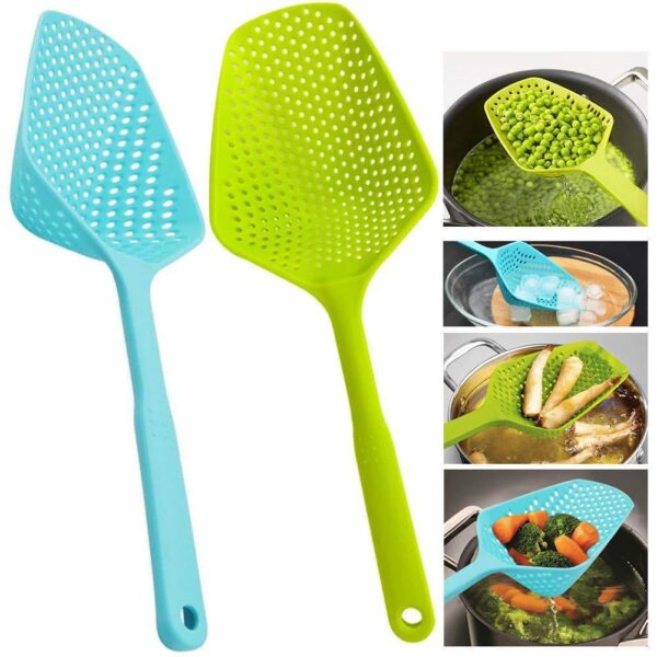 Nylon Strainer Large Scoop Colander Kitchen Appliances Spoon Shovel Soup Spoon Filter Cooking Tools Home Kitchen Accessories - Image 8