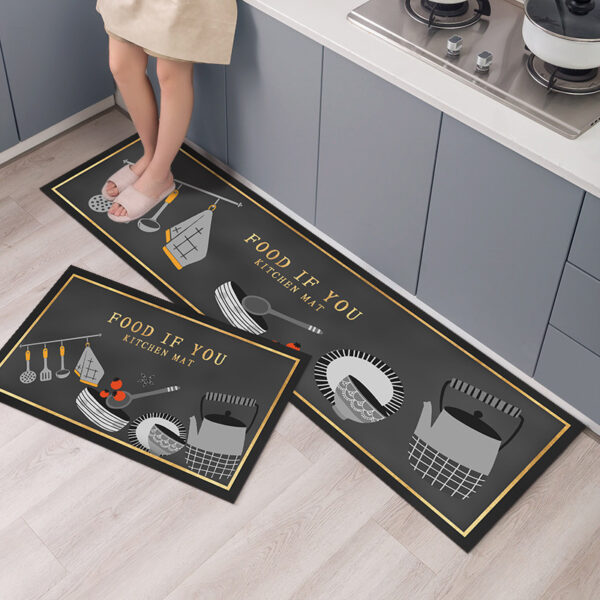 Kitchen Mat Long Floor Mat Carpet Bedside Carpet - Image 7