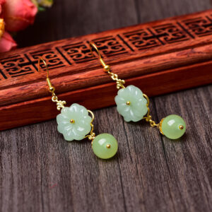 Personality Classic Retro Style Jewelry Glaze Ethnic Style Earrings