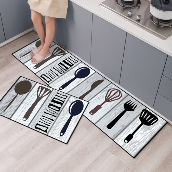 Kitchen Mat Long Floor Mat Carpet Bedside Carpet - Image 10