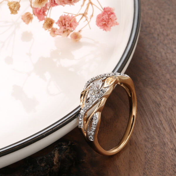 New Socialite Temperament Copper Plating All-match Fashion Women's Ring - Image 4