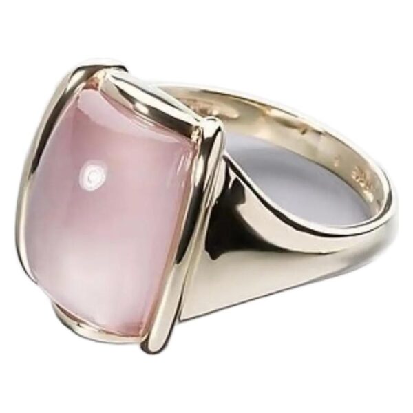 Women's High-grade Square Elegant Gemstone Ring - Image 5