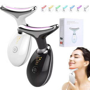 Neck Face Massager Skin Care Facial Massage Device With 3 Color Modes For Skin Rejuvenation Face Sculpting Tool For Double Chin