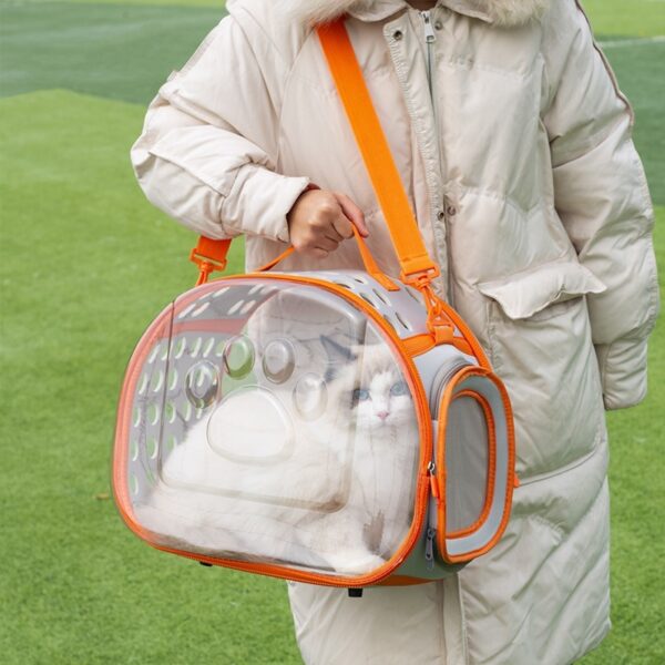 Pet Cat Transparent Bag Space Capsule Backpack - Image 3