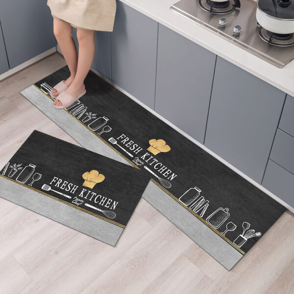 Kitchen Mat Long Floor Mat Carpet Bedside Carpet - Image 9