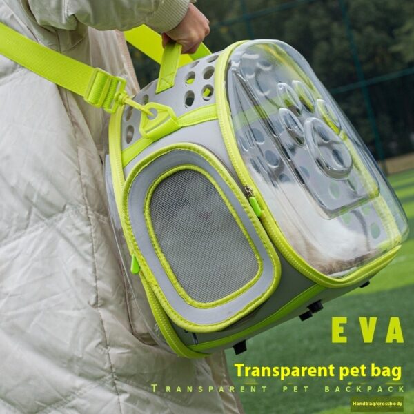 Pet Cat Transparent Bag Space Capsule Backpack - Image 6