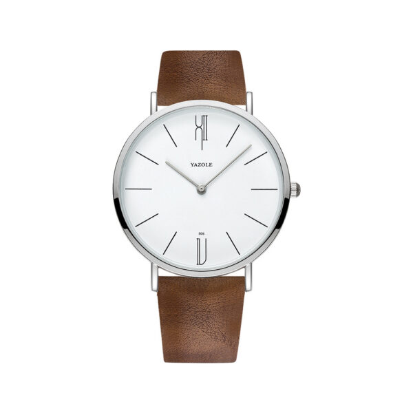 Simple men's waterproof quartz watch - Image 4