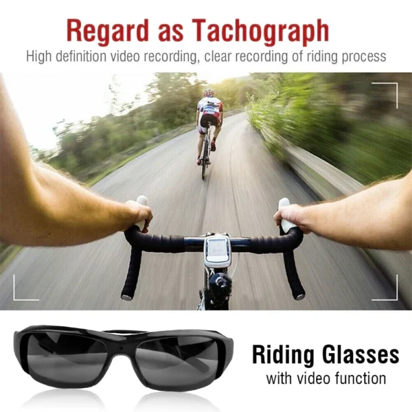 Wearable HD 1080P Mini Glasses Camera Portable Outdoor Security Sports DV DVR Video Recorder Surveillance Camcorder For Driving - Image 2